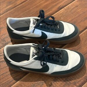Nike Women’s White and Dark Green Sneakers